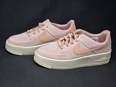 Nike Air Force 1 Sage Shadow Women Multi Size Particle Beige Pink AR5339-201 NBY