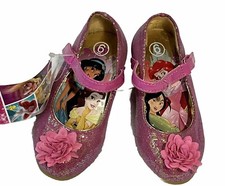 Disney Princess Pink Sparkle Ballet Shoe w/Strap Heel Toddler Size 6 NWT