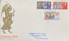 A15 GB First day cover Christmas 1969 includes insert card