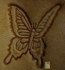 CRAFTOOL - TANDY LEATHER FACTORY - 3D Stamp 8335 - BUTTERFLY 88335-00