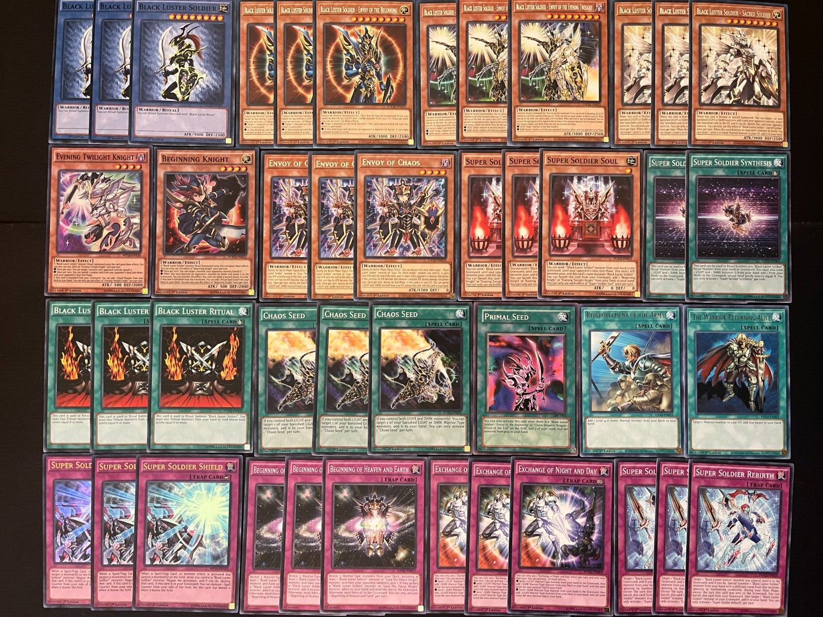 Black Luster Soldier Deck 