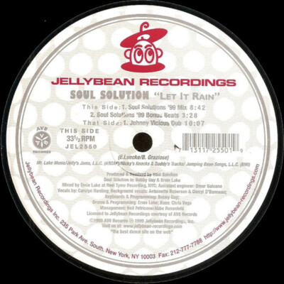 Soul Solution - Let It Rain / VG / 2x12''''