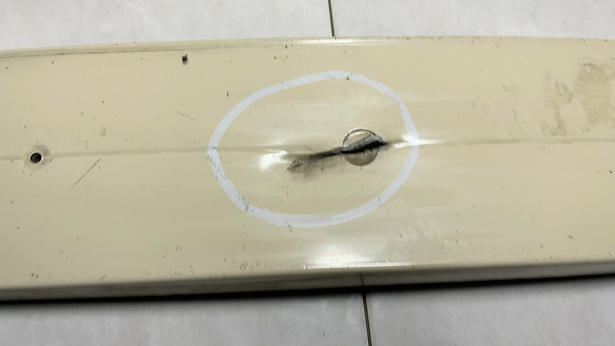 Original Mercedes Benz E-Class W210 License Plate Holder Front 
