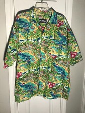 DUFFIES: 100% Cotton Made in USA SHORT SLEEVE Shirt: MEN'S 2XL