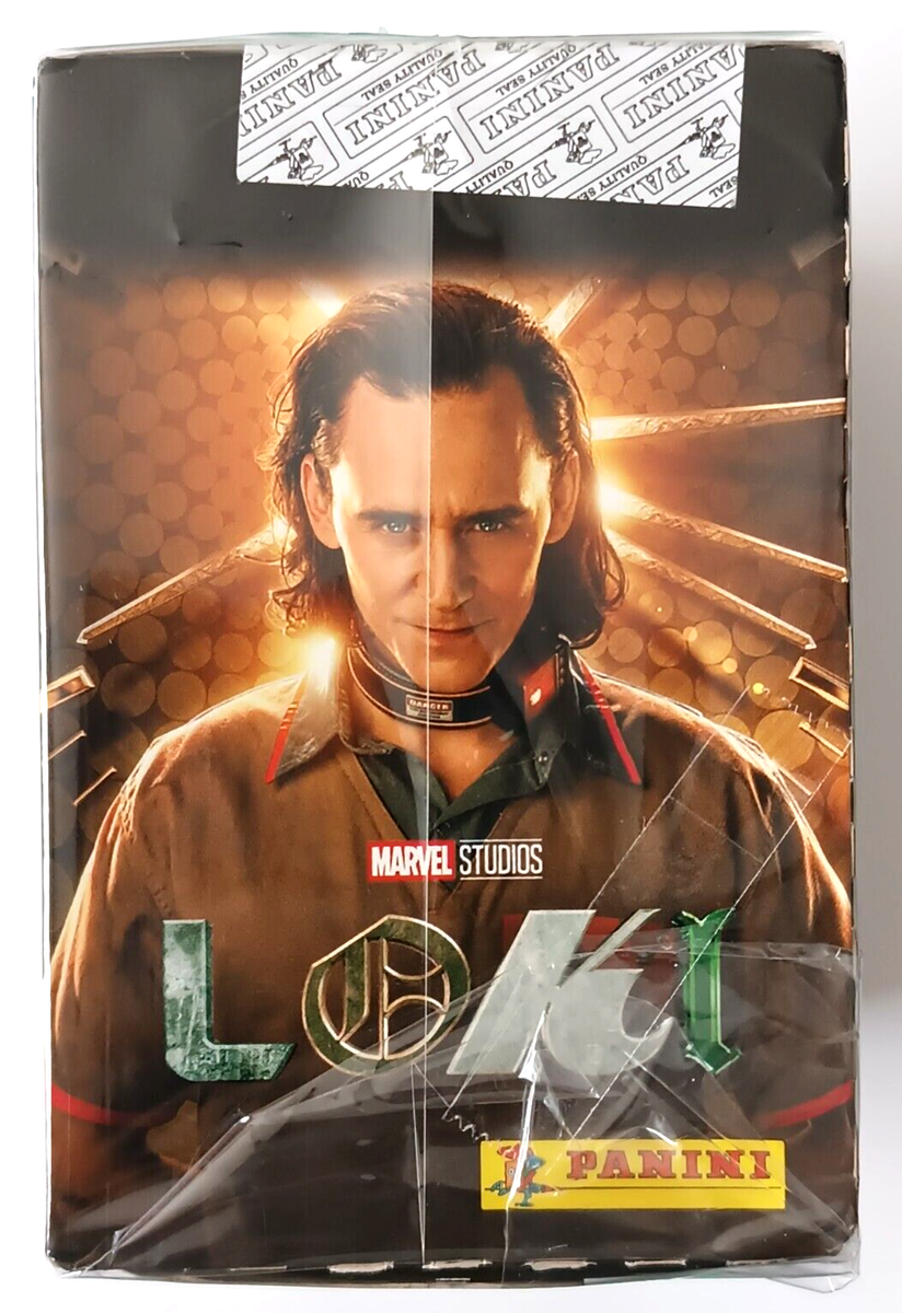 2022 LOKI Marvel Comics Avengers - BOX (50 SEALED PACK) Panini TOM