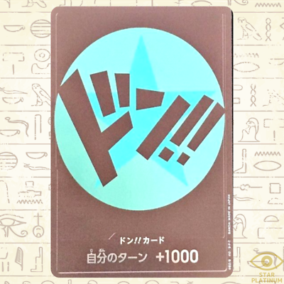 Franky Special DON Card PROMO ONE PIECE Card Japanese Strage Box