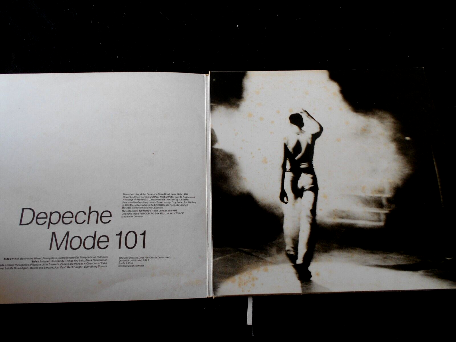DEPECHE MODE/2XLP/101/LIVRET/MUTE REC/GERMAN PRESS LP eBay