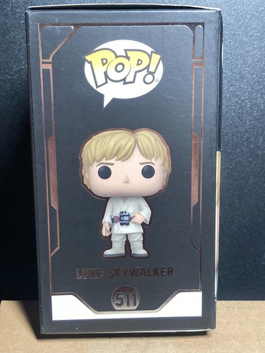 Funko POP Star Wars 511 Convention Exclusive Luke Skywalker Damaged Box - Picture 4 of 10