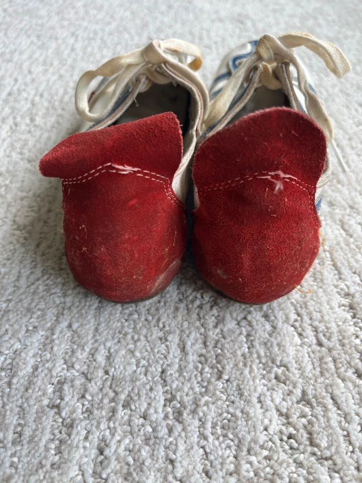 Chuteiras de beisebol ou pista 1950 Ted Williams, tamanho 9,5 Sears Roebuck - Imagem 3 de 4