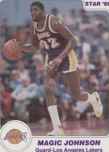 Star Magic Johnson 1985-86 Star - Magic Johnson #28 for sale online | eBay