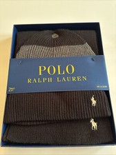 Polo Ralph Lauren Wool-Blend Beanie  Scarf Set