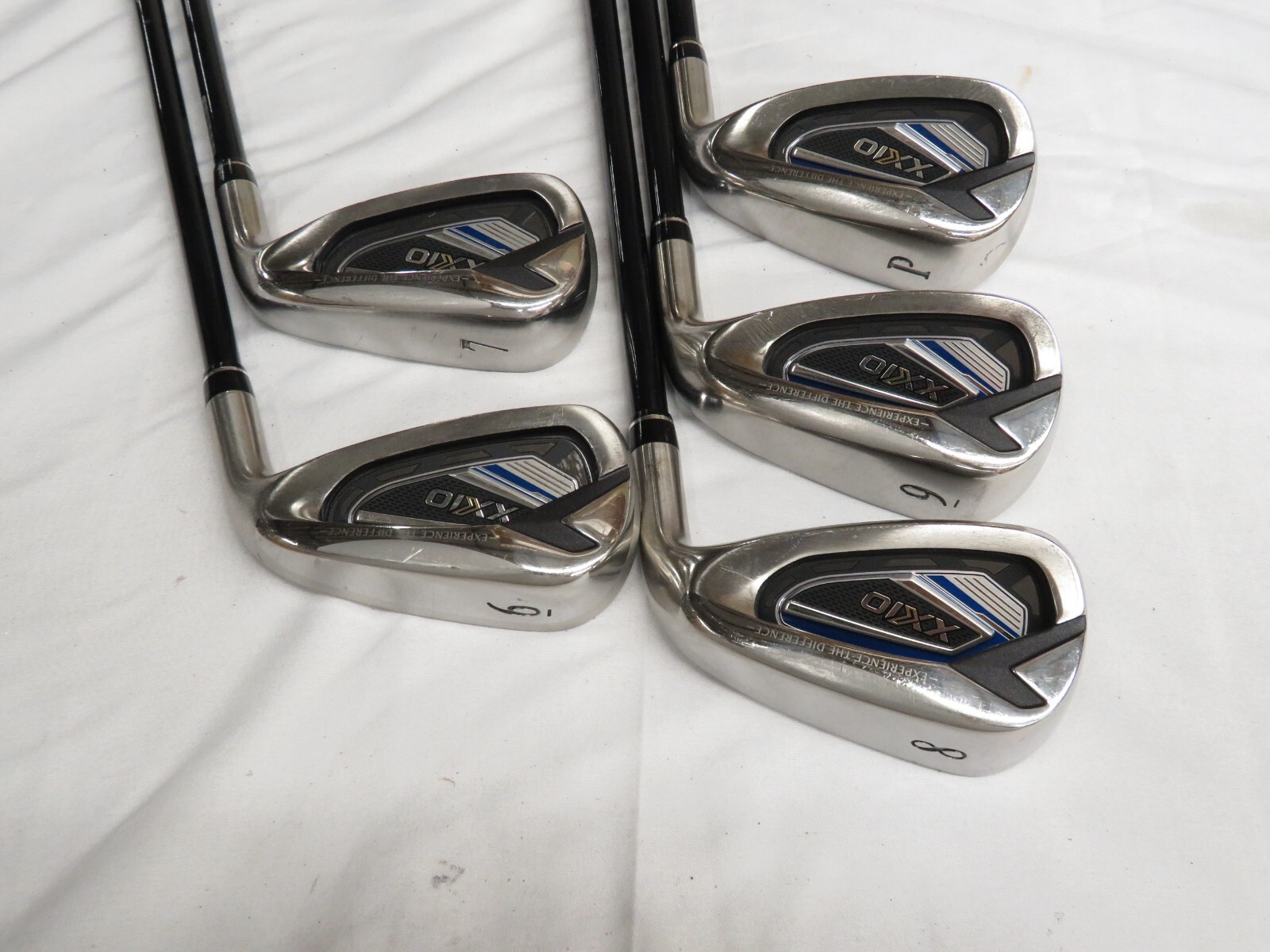 Used XXIO Iron Set 6PW MP 1200 IFC 2222 Regular Flex Graphite Shafts