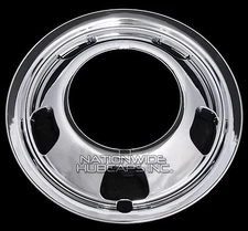 1 Front for DODGE RAM 3500 2003-18 Chrome 17" Dual Wheel Simulators Dually Cover