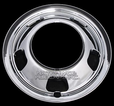 #ad 1 Front for DODGE RAM 3500 2003 18 Chrome 17quot; Dual Wheel Simulators Dually Cover $64.99