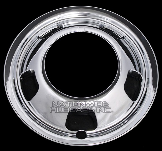 1 Front for DODGE RAM 3500 200319 Chrome 17" Dual Wheel Simulators Dually Cover eBay
