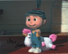 Elsie Fisher Despicable Me Autographed Signed 8x10 Photo COA #J10