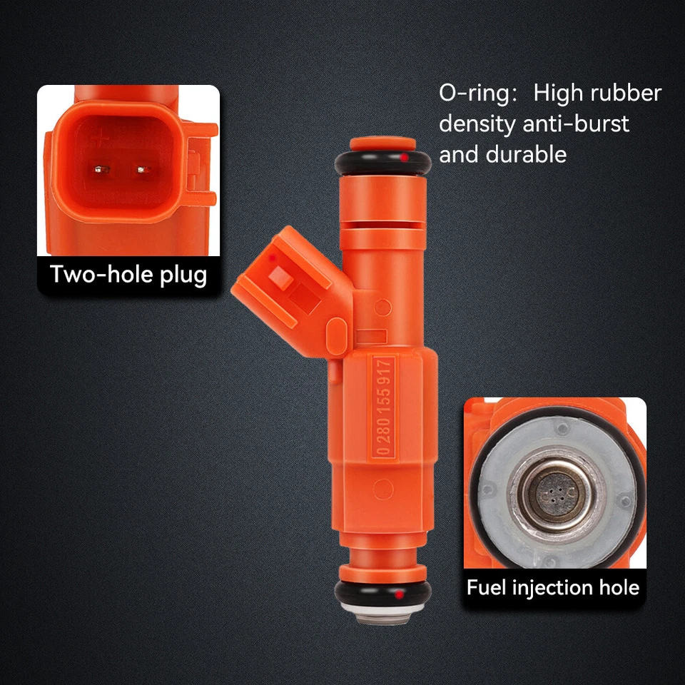 8x Inyectores de combustible para Lincoln Town Car Ford Crown Victoria Mercury Grand Marquis Foto 2 de 4