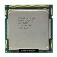 Intel Core i5-660 CPU Dual-Core 3.33GHz / 4MB LGA1156 SLBLV Processor