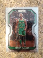 2020-21 Panini Prizm #122 Kemba Walker Base Celtics basketball card 