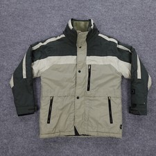 Weatherproof Jacket Boys 14/16 Puffer Boardgear Green Winter Ski 2589