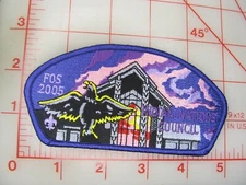 Indian Nations Council CSP collectible 2005 FOS purple border patch (b41)