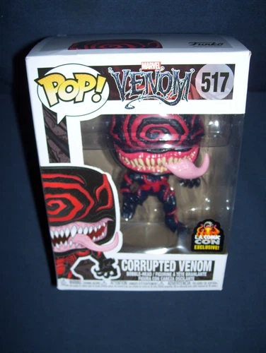 Funko Pop #517 Corrupted Venom New In Box Marvel LA Comic Con Exclusive