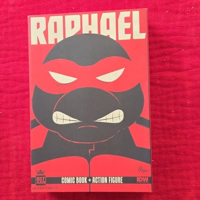 TMNT Best of Raphael 100-Page Comic Book & Raphael BST AXN 5-inch Action Fig Set
