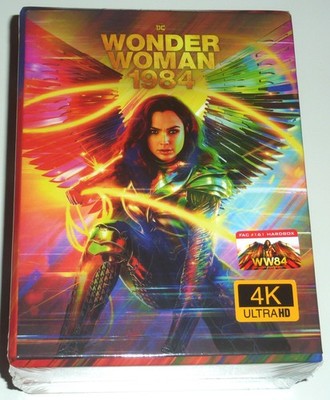 WONDER WOMAN 1984 FILMARENA HARDBOX E1 & E2 4K BLU-RAY STEELBOOK NEU OVP SEALED
