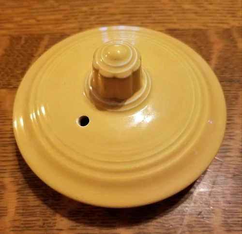 Vintage Fiesta Medium Teapot Lid ONLY - Excellent Condition - 4.5 " Across Top