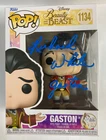 Signed Richard White Gaston Beauty And The Beast 1134 Funko Pop Beckett COA