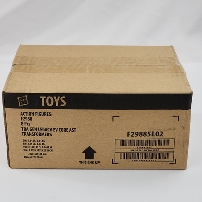 Transformers Generation Legacy EV Core 2 Ast Hasbro Factory Sealed Case 8 Figure