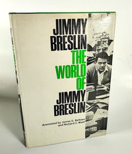 The World Of Jimmy Breslin By Jimmy Breslin 1967, Vintage HC w/DJ