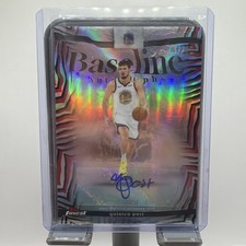 QUINTEN POST 2026 TOPPS FINEST BASELINE AUTO RED BLACK VAPOR /10 WARRIORS Q1887