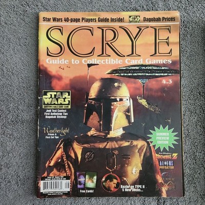 Scrye Magazine #4.3 August 1997 MTG CCG - Star Wars Players Guide not included