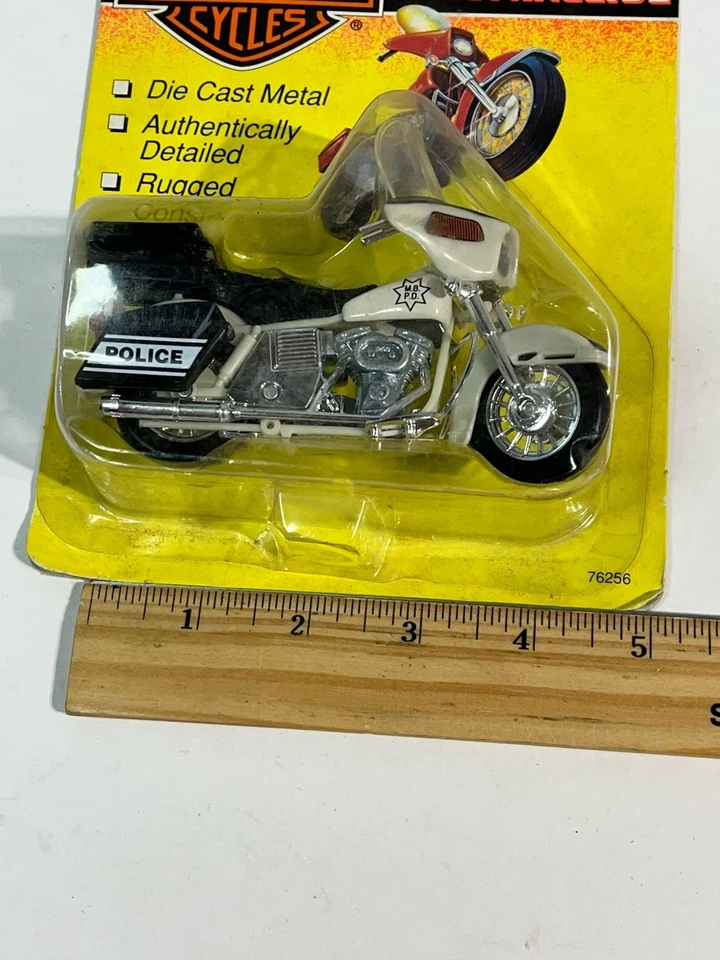Harley-Davidson Motor Cycles Police Electraglide JJ Matchbox 1993 de colección Foto 4 de 4
