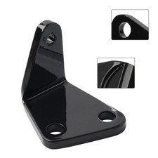 BLK Rear Belt Guard Bracket for Harley Dyna Street Wide Super Glide 06-17