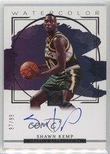 2022 Panini Impeccable Watercolor Signatures 97/99 Shawn Kemp #WCS-SKP Auto 7o6