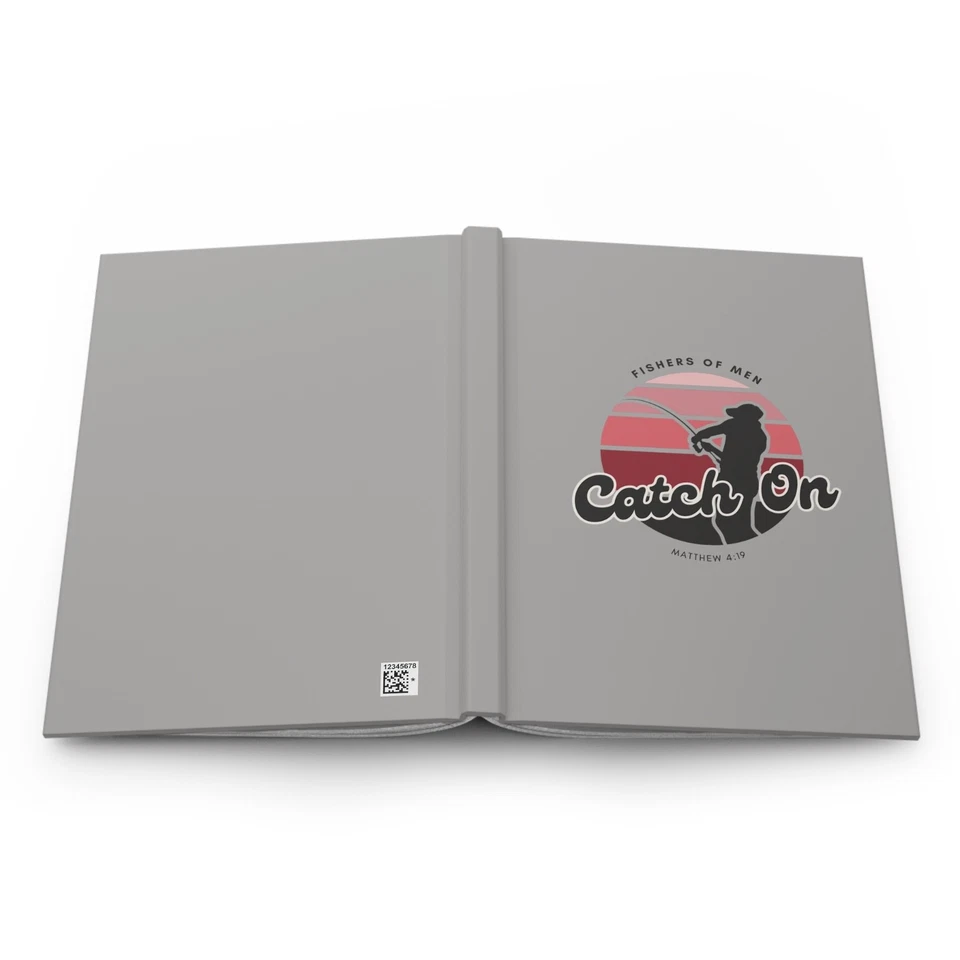 Cuaderno cristiano de pescadores diario de tapa dura mate 150 páginas forradas 5,75"x8 nuevo Foto 4 de 4