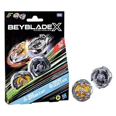Beyblade X Gale Wyvern 360T Sword Dran 380B Dual Pack Spinning Top