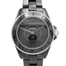 Authentic Chanel J12 Phantom 33 Ceramic H6346 Ceramic Quartz #230-000-687-4918