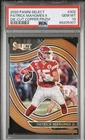 2020 Panini Select Field Level Patrick Mahomes Copper Prizm Die-Cut /355 PSA 10