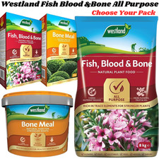 Westland Fish Blood &Bone All Purpose Health Plant Food Fertiliser Strong Growth
