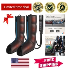 Ultimate Foot & Calf Massager with Compression Therapy for Relaxation