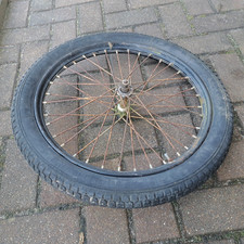 Rad Anhänger Heldrungen Moped Fahrrad Oldtimer Original DDR Simson Pneumant