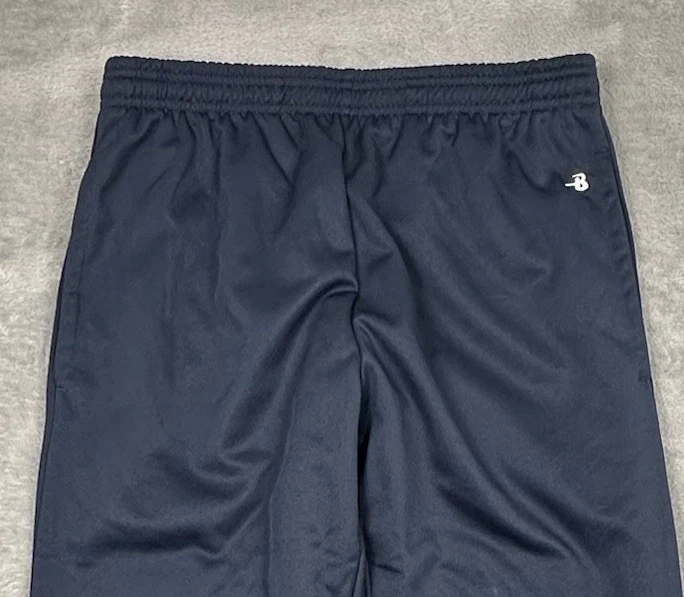 Pantalones de chándal deportivos Badger para hombre rendimiento medio polar bolsillos NUEVO Foto 2 de 4