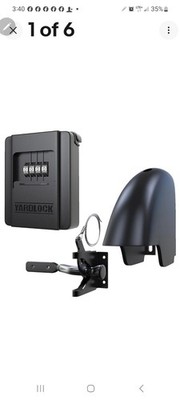 Gate Lock   Secure Keyless Fence Lock and Latch with 2-Way Access   Strong Du...