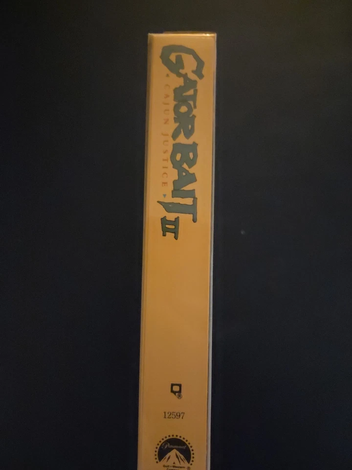 Gator Bait II VHS 1988Jan MacKenzie  Paul Muzzcat Brad Kepnick Untested - Image 4 of 4