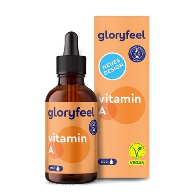 Vitamin A Tropfen hochdosiert 5000 I E (1500µg) pro Tagesdosis 50ml (1700