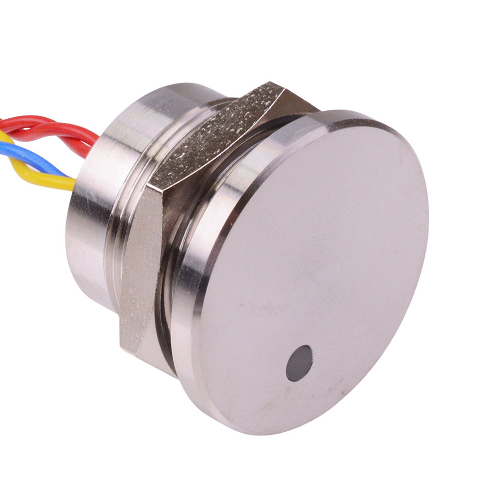 PBAR2AFB000L0W APEM White LED 5VDC Momentary NO 22mm Piezo Switch Prewired IP68