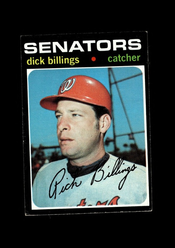 1971 Topps Set-Break #729 Dick Billings EX-EXMINT *GMCARDS*